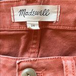 Madewell Slim Emmett Wide-Leg Crop Pants Warm Nutmeg Size 26 Photo 4