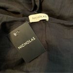 NWT Nicholas Halo Collared Halter Neck Backless Maxi Dress Black size 6 Photo 7