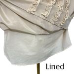 Rare BODEN LIMITED EDITION Embellished Silk Blend Top in Champagne Womens Sz 8 Photo 6