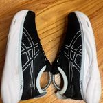 ASICS Women's Gel-Nimbus 25 Running Shoes Black/Reborn Blue, Size 8W Photo 1