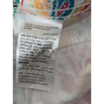 Chico's Multicolor Paisley Print Slim Leg Crop Pants Women Sz. 12 Artsy Bohemian Photo 7