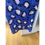 ASOS Electric Blue Pink Polka Dot Wide Leg Leopard Jumpsuit Photo 9