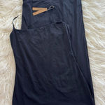 SKIMS Fits Everybody Long Slip Dress Onyx Size XL Photo 0