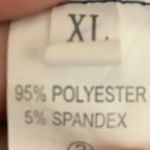 Coeur de Vague Size XL Navy Polka Dot Sleeveless Ruffle Maxi Dress. Preloved Blue Photo 6