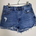 Pistola Mid-waisted  distressed denim shorts Photo 2