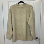 Jones New York Cream Diamond Pattern Sweater size L NWT Photo 3