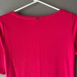 White House | Black Market WHBM sz XS hot pink starburst mini sheath dress NWOT Photo 6