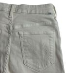 MOTHER High Waisted Looker Ankle Jeans Second Chance Antique White Sz 27 Skinny Photo 4