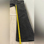 Free People  high waist cropped bootcut jeans pull on black wash comfy size 28 Photo 4