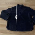 H&M Womens Long Sleeve Sherpa Pullover Quarter Zip Fuzzy Fleece Sweatshirt Large Photo 5