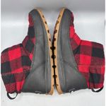 Sorel  Boots Whitney Womens 7  Buffalo Plaid Waterproof Winter  Red Black Photo 3