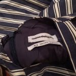 Urban Outfitters Women UO Striped Apron Midi Dress Photo 2