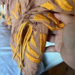 Anthropologie Maeve by  Oversized Boho Adriene Embroidered Kimono Top SIZE XS/S Photo 6