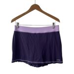 Sofiabella Purple Colorblock Ruffle Back Skort Large Tennis Golf Pickleball Photo 0