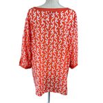 Old Navy Womens Shirt Top Tunic Size XXL Orange Boho Peasant Lightweight Cotton Photo 1