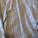 Free People  Chino Striped Blazer Sz Small Cute! Photo 1