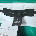 Ann Taylor  New Kelly Green The Tall High Rise Eva Cuff Ankle Pant Size 6 #59646 Photo 11