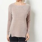 Barefoot Dreams  | Cozy Chic Beige Ultra Lite Dockside Pointelle Pullover Photo 1