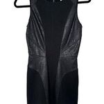 Silence + Noise Mini Dress Size XS Sleeveless Black Bodycon Sexy Night Out Party Photo 0