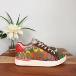 Coach NWT Clip Low Top Sneaker In Rainbow Signature Canvas size US5/EU 35.5 Photo 5