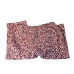 Chaus floral capris size 14 cotton spandex. Black Photo 3