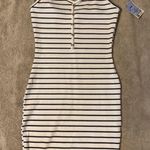 Popular 21 Black And White Striped Dress Photo 0