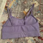Target Auden Purple Ribbed Sports Bra with Removable Padding Photo 1