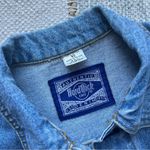 Hard Rock Cafe  Blue Oversized Denim Jacket Women’s Size XS Photo 9