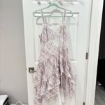 Anthropologie  Bobbi Asymmetrical Ruffled Tiered Midi Dress size‎ large Photo 2