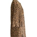 Carol Anderson by Invitation Animal Print Pockets Longer Duster Jacket Size XS Photo 3