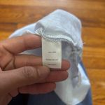 Garnet Hill Light Blue Linen V-Neck Tunic Top w/ 4” Side Slits - Size 12 Photo 6