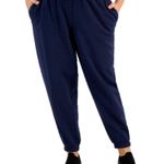 Ideology ID Pull-On Fleece Lined Jogger Pants, Navy, Plus Size 3X New w/Tag Photo 3