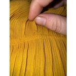 Ulla Johnson Sonja Midi Dress Women 6 Yellow 100% Silk Peasant Prairie Milk Maid Photo 8