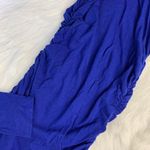 EXPRESS Royal Blue Ruched Dress Photo 2