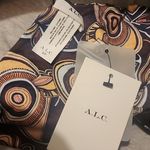 ALC Frank A.L.C ANA HALTER ONE PIECE SWIMSUIT IN NATURAL SIZE S Photo 3