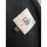 CAbi Agency Peplum Jacket 6 Style 3549 Blazer Suit Ponte Knit Coat Lined Black Photo 4