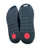 FitFlop  Black Padded Detail Leather Flatform Loafers Sz 11 Photo 5