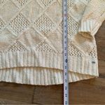 American Eagle  Outfitters Crème Crew Neck Knitted Pullover Sweater Size Large Photo 5