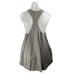 Free People  Willow Gray Sleeveless Racerback Y2k Boho Tank Mini Dress Size OS Photo 1