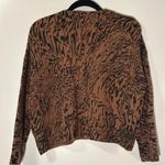 Madewell Tigerized Cameron Ribbed Cardigan Sweater size small Photo 2