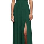 David's Bridal NWT  F19328 Bridesmaid Dress in Juniper Green Size 0 Photo 0