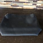 Adrienne Vittadini Lot of 2 makeup bags  Studio + black faux leather 8x10” travel Photo 3