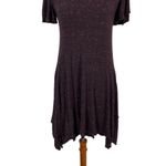 Dolan Left Coast Collection Dress Small Maroon Short Sleeve Photo 2