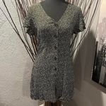 🌺NWT BB DAKOTA STEVE MADDEN BLACK AND YELLOW FLORAL ROMPER SIZE X Photo 1