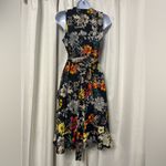 Veronica M Women’s Floral Midi Wrap Dress Size Small Photo 1