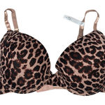 Frederick's of Hollywood Frederick's of Hollywood Leopard Print Push Up Bra 36C Photo 0