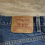 Levi's Levi’s 517 Bootcut Jeans 33x30 USA Made Custom Floral Patch Y2K Grunge Photo 7