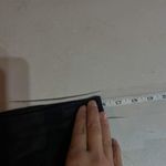 Marella Flat Front Classic Straight Pencil Skirt Charcoal Black Size 8 Back Zip Gray Photo 6