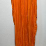Embroidered Dress Orange‎ Orange Photo 3