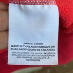 Nike Women's Therma-Fit Pullover Hoodie Size Large Coral Pink Red Swoosh Logo Photo 8